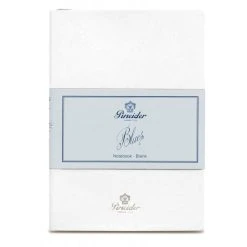 Pineider Blues Notebook, A5, 192 Blank Pages, 55gr Paper, White