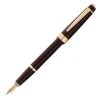 Cross® Cross Bailey Light Fountain Pen, Polished Burgundy & Gold