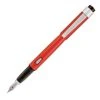 Diplomat Magnum Soft Touch Fountain Pen, Burned Red -Pineider shop burned red fp