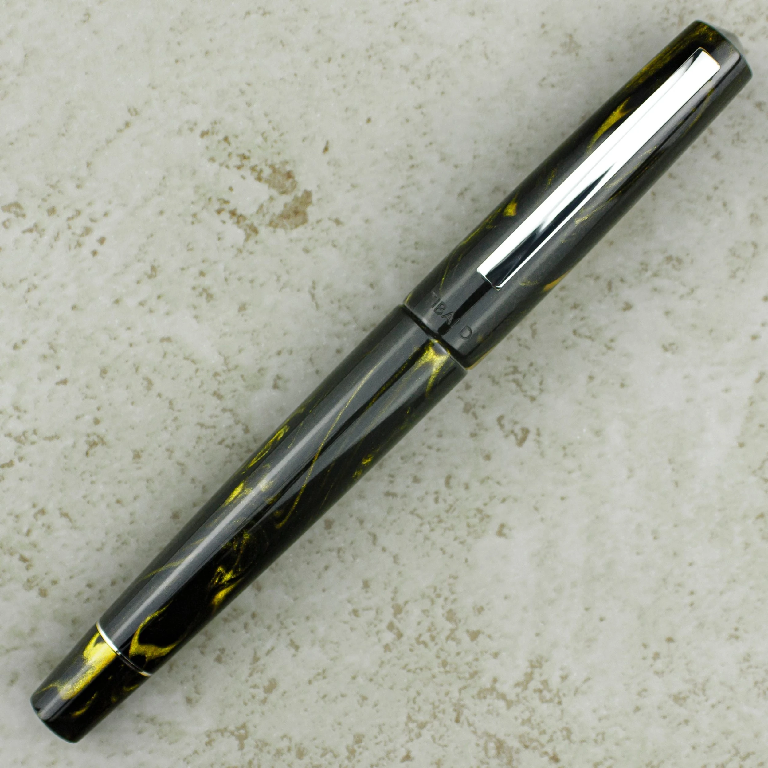 Tibaldi Infrangibile Rollerball Pen, Black & Gold 4 Tibaldi Infrangibile Rollerball Pen, Black & Gold - Image 2