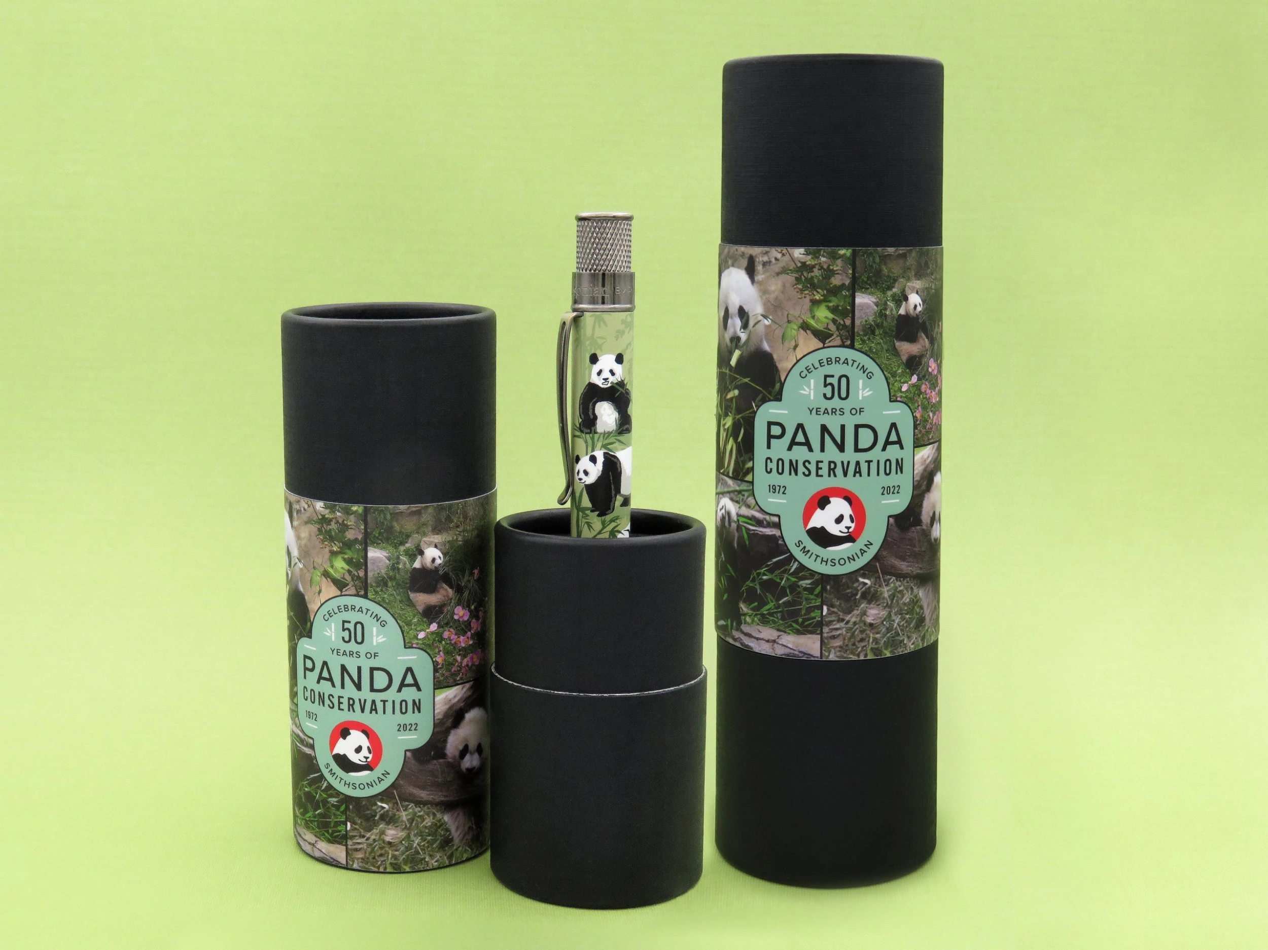 Retro 51 Smithsonian National Zoo Rollerball Pen, Panda 3 Retro 51 Smithsonian National Zoo Rollerball Pen, Panda