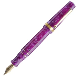 Maiora Aventus Fountain Pen, Deep Purple & Gold