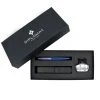 Diplomat Aero Fountain Pen Gift Set, Blue -Pineider shop diplomatblue