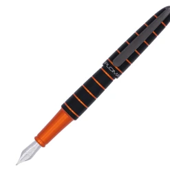 Diplomat Elox Ring Black/Orange Fountain Pen