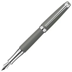 Caran D'Ache Caran Dache Leman V2 Fountain Pen, Matte Grey, 18k Nib
