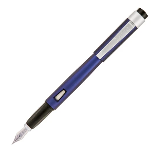 Diplomat Magnum Soft Touch Fountain Pen, Indigo Blue 3 Diplomat Magnum Soft Touch Fountain Pen, Indigo Blue