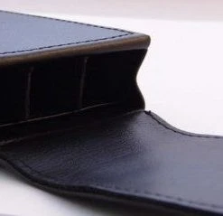 Diplomat Black Leather Pen Case, Hold 3 Pens -Pineider shop leathercase 26ede548 e559 4b3c 84e1 3ac10bca0855