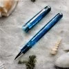 Tibaldi N60 Limited Edition Rollerball Pen, Bora Bora, Palladium Trim -Pineider shop rbpl scaled