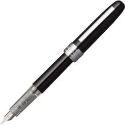 Platinum Plaisir Fountain Pen, Black Mist