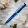 Tibaldi N60 Limited Edition Ballpoint Pen, Bora Bora, Palladium Trim -Pineider shop silver 22d77b4b ac41 4222 a699 653974403144 scaled