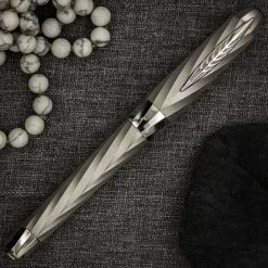Pineider Jewelers Matrix Limited Edition Sterling Silver Rollerball Pen, Palladium Plated 6 Pineider Jewelers Matrix Limited Edition Sterling Silver Rollerball Pen, Palladium Plated -Pineider shop silverclosed 924bb23e ace0 4f86 92d1 39c16771a60c scaled