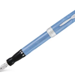 Pineider Full Metal Jacket Fountain Pen, Sugar Paper, 14K Gold Broad Nib