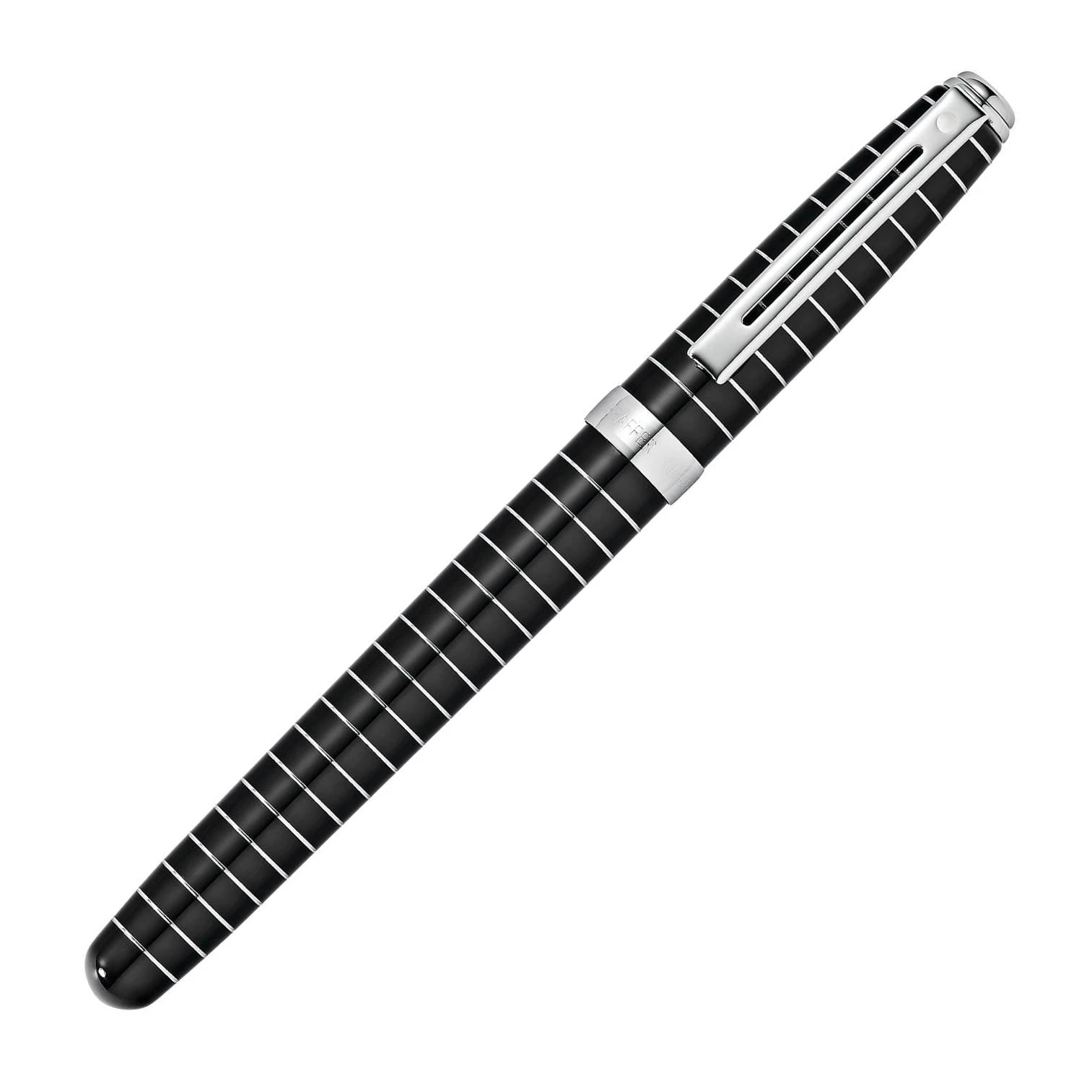 Sheaffer Prelude Rollerball Pen, Striped Black Lacquer & Chrome 4 Sheaffer Prelude Rollerball Pen, Striped Black Lacquer & Chrome - Image 2