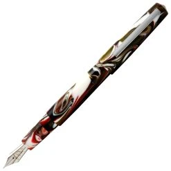 Tibaldi Infrangibile Terra Rossa Fountain Pen, Fine Nib