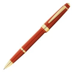 Cross® Cross Bailey Light Rollerball Pen, Polished Amber & Gold