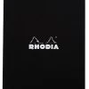 Rhodia Classic Notepads DotPad Top Staplebound 8 1/4 X 12 1/2 Dot Grid Black 80 Sheets -Pineider shop z1 70fb1346 2c6b 4801 8305 7b7ac6c76fb7