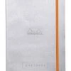 Rhodia Goalbook Journal, Dot Grid Paper, A5 Size, Silver
